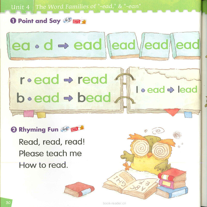 4 The Vowel Pair 'ea'绘本故事第5页