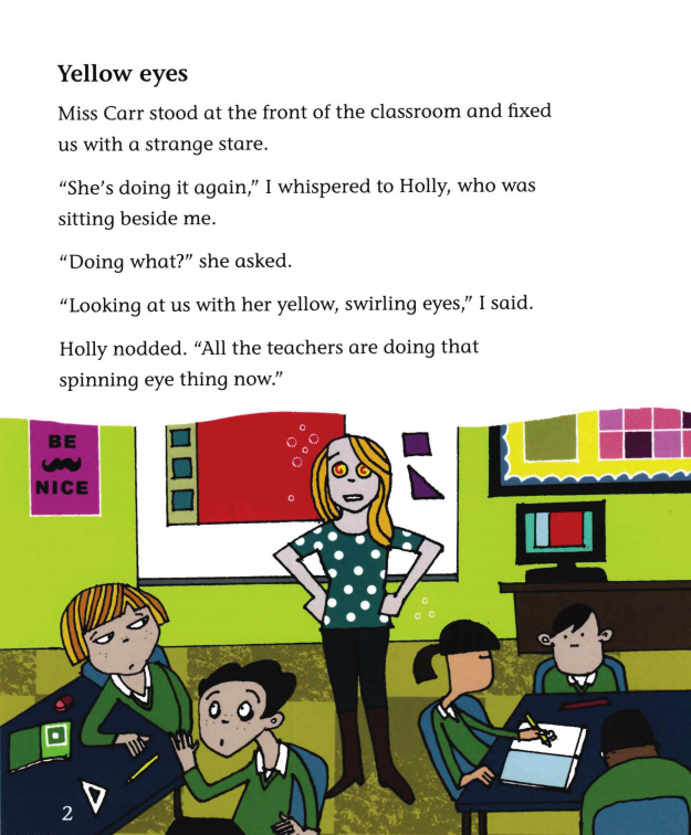 Our Head Teacher is a Super-Villain绘本故事第3页