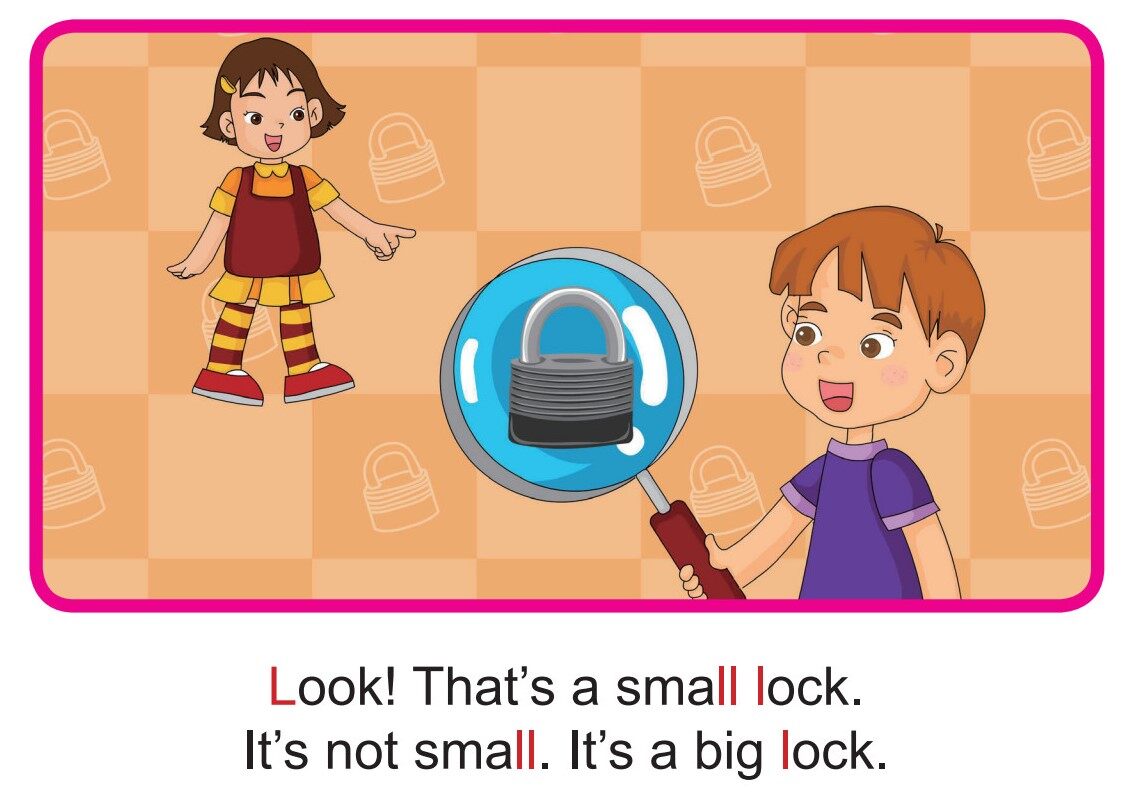 'L' words -  Look! That's a Small Leaf!绘本故事第3页