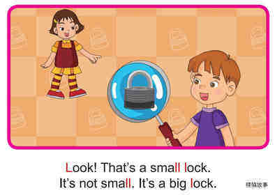 'L' words -  Look! That's a Small Leaf!绘本故事第3页