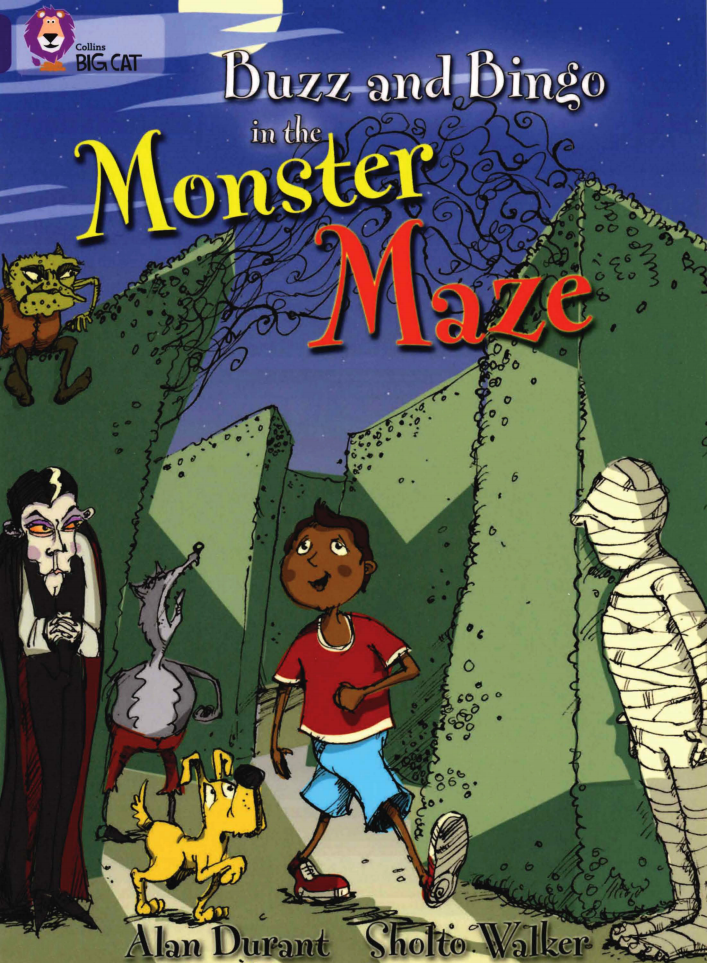 Buzz and Bingo in the Monster Maze绘本故事第2页