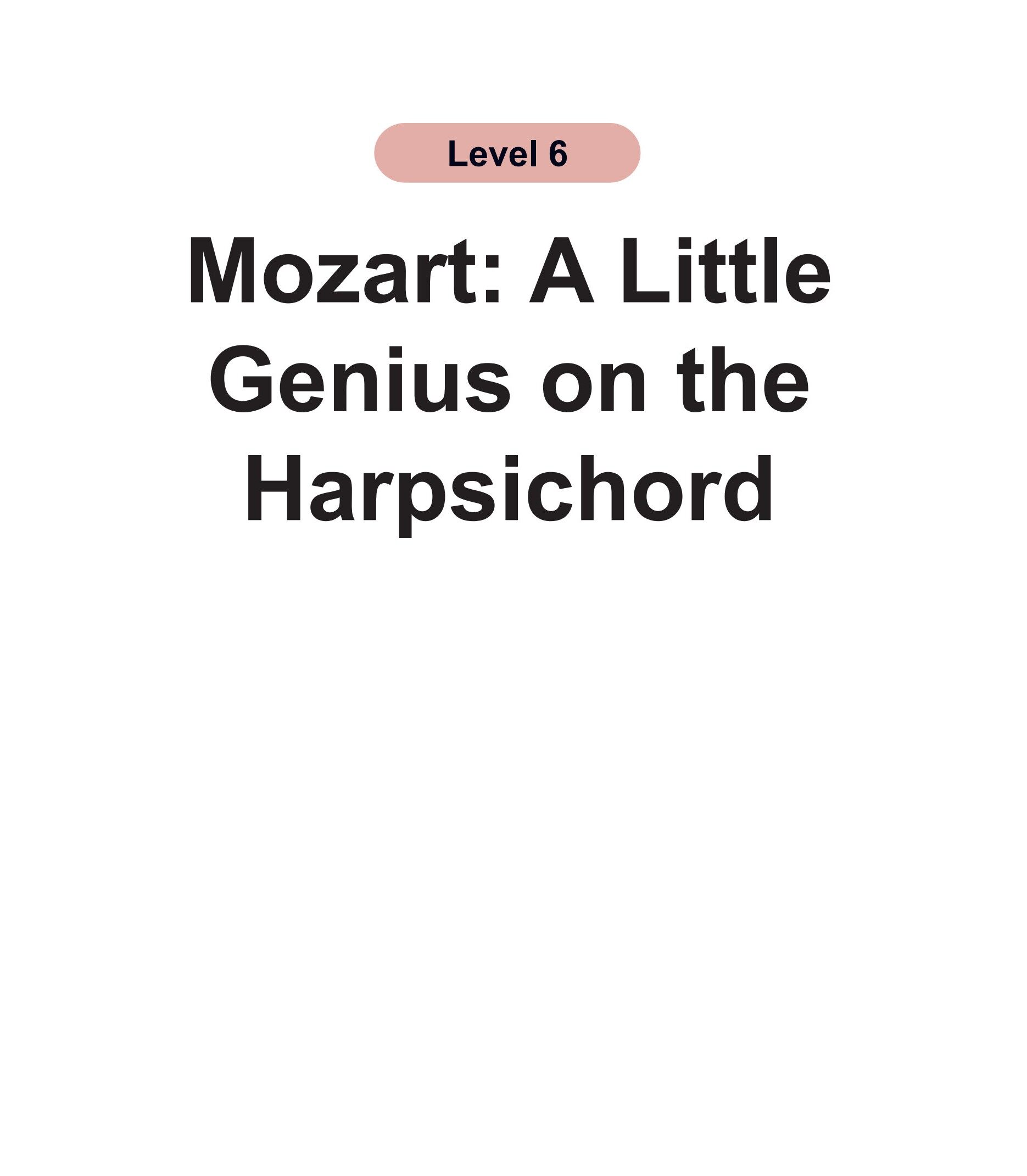 Mozart：A Little Genius on the Harpsichord绘本故事第2页