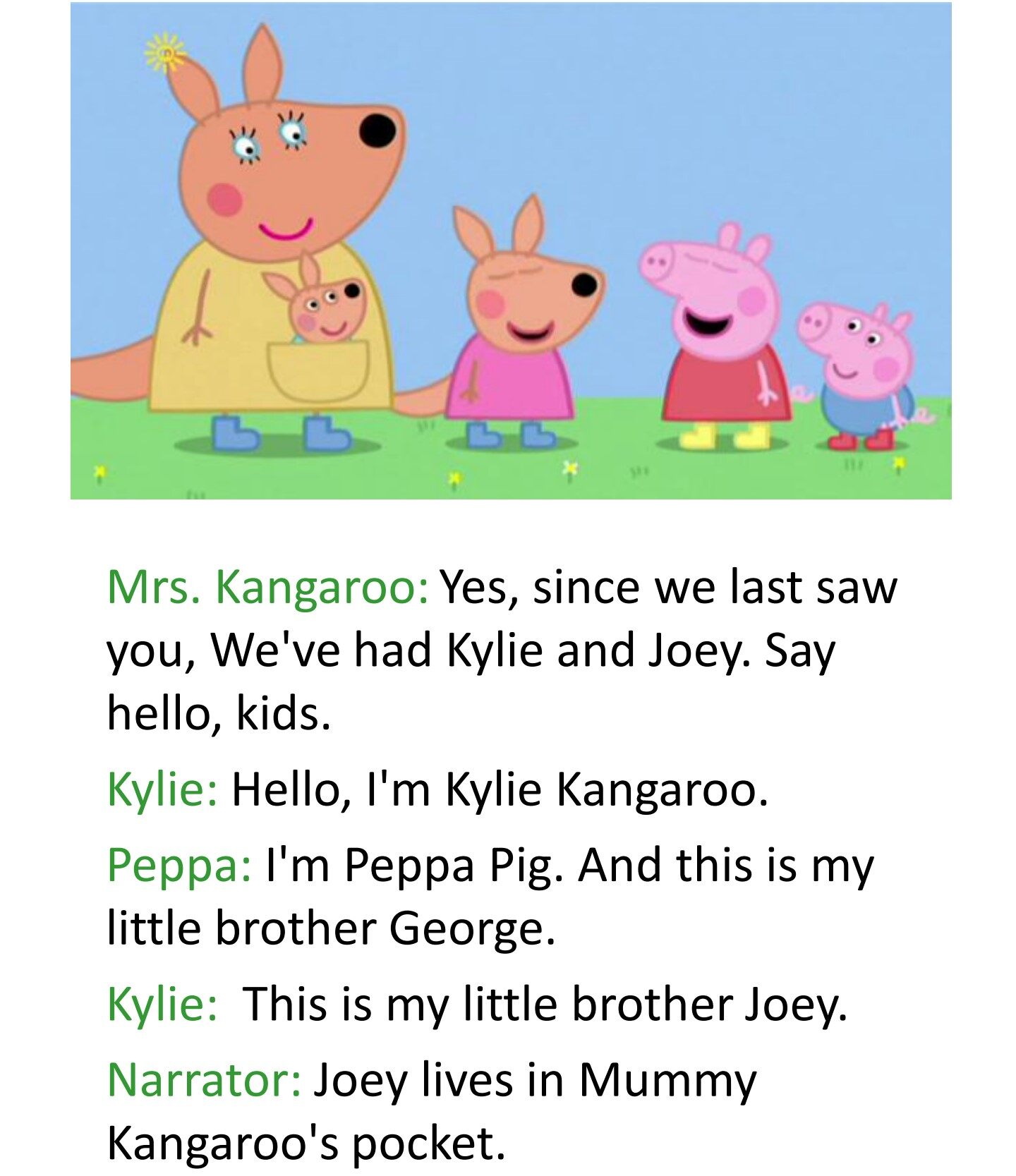 Kylie Kangaroo绘本故事第4页