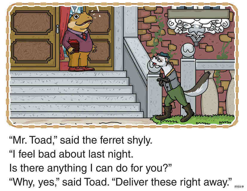 Toad’s Party Plans绘本故事第4页