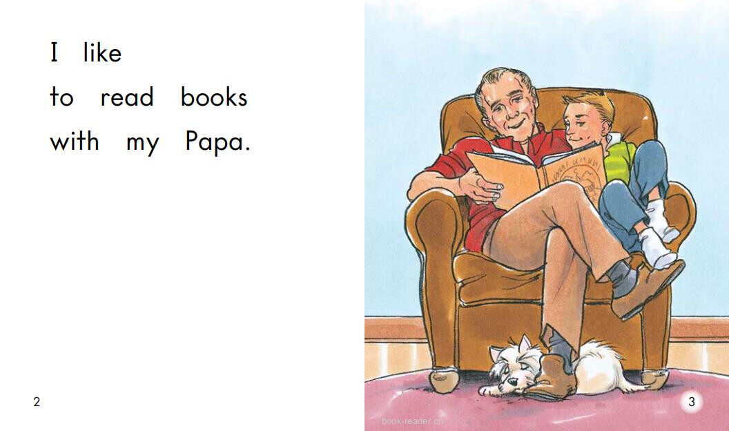 Sam and papa绘本故事第3页