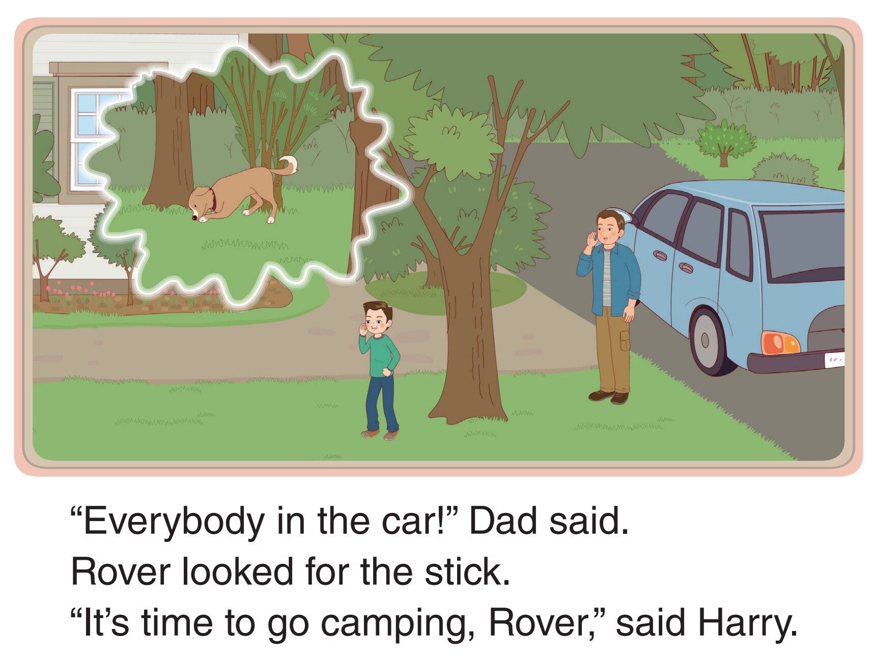 A Camping Trip!绘本故事第5页