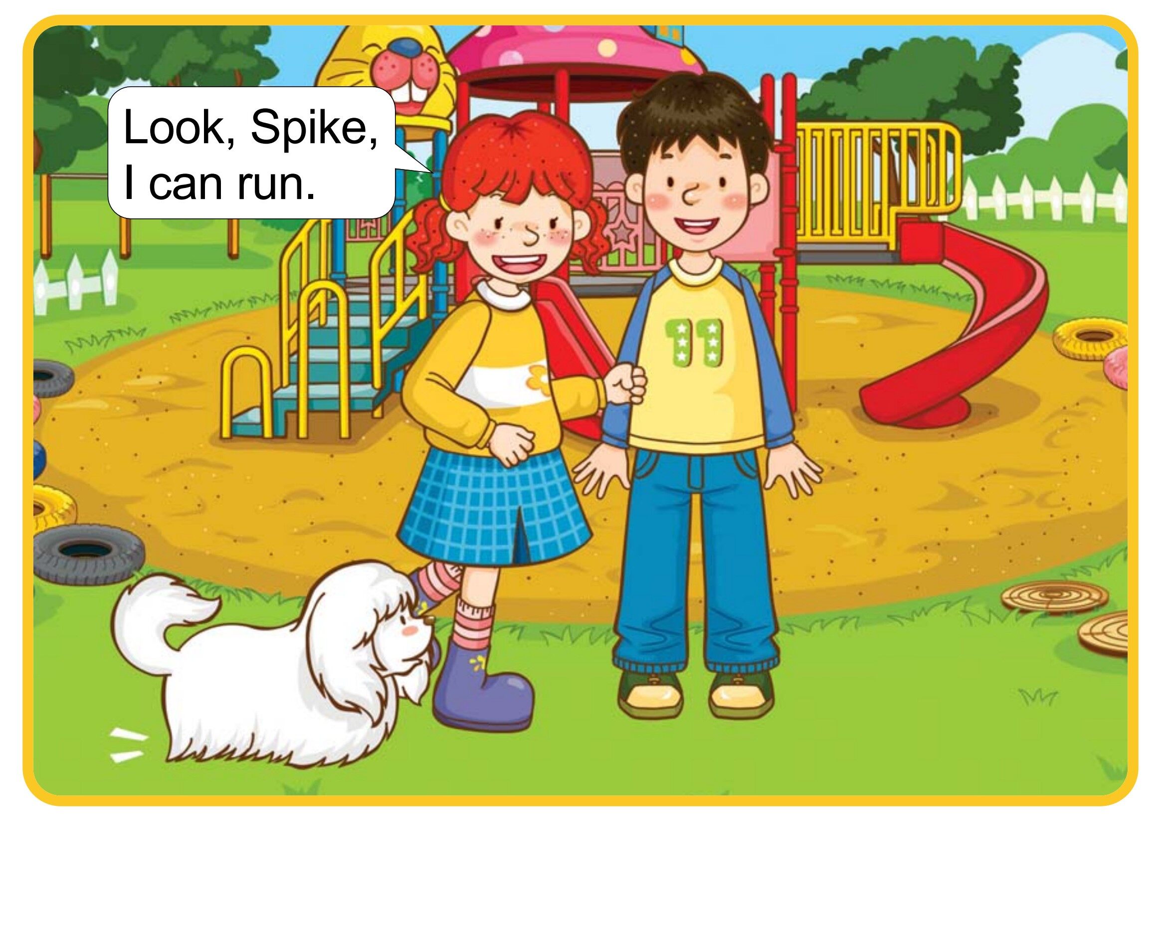 I Can Catch绘本故事第4页