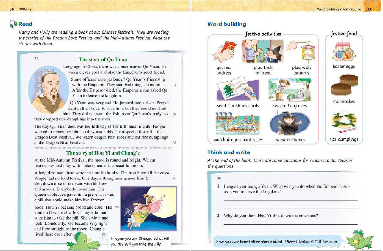 5B Unit 6 Different festivals绘本故事第3页
