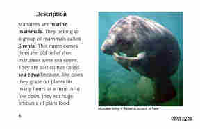 Manatees绘本故事第5页