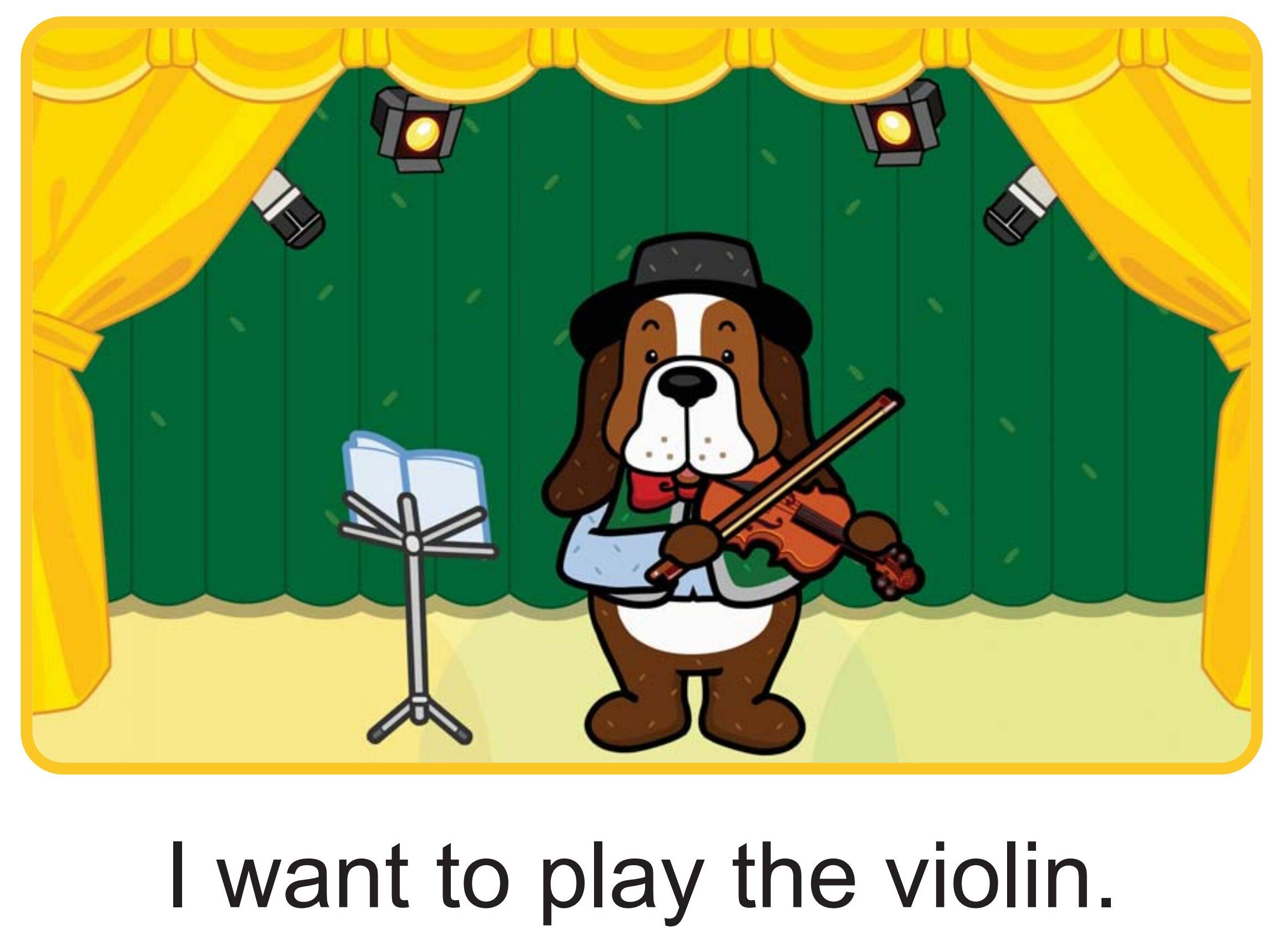 On the Stage绘本故事第3页