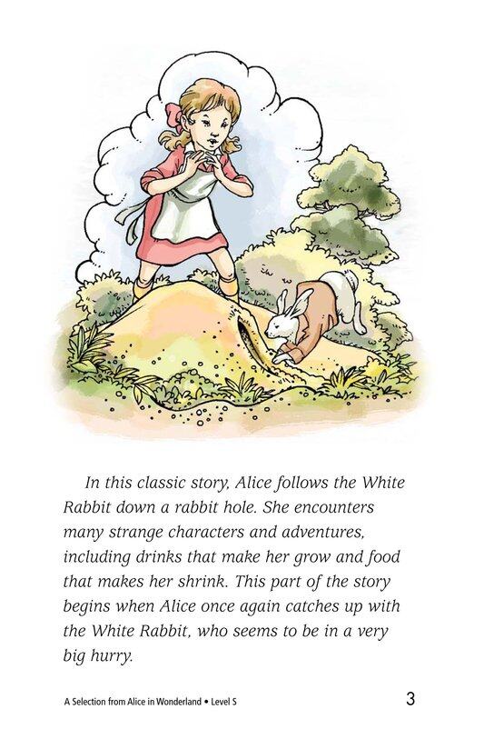A Selection From Alice in Wonderland绘本故事第3页