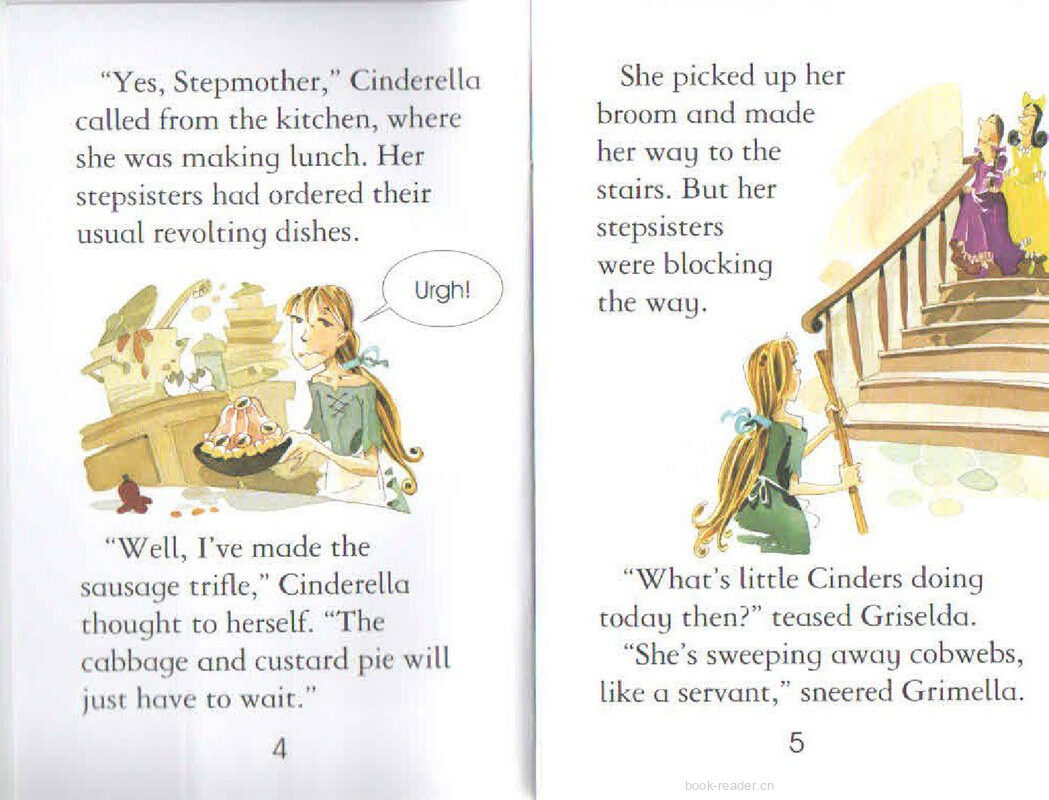 Cinderella绘本故事第4页