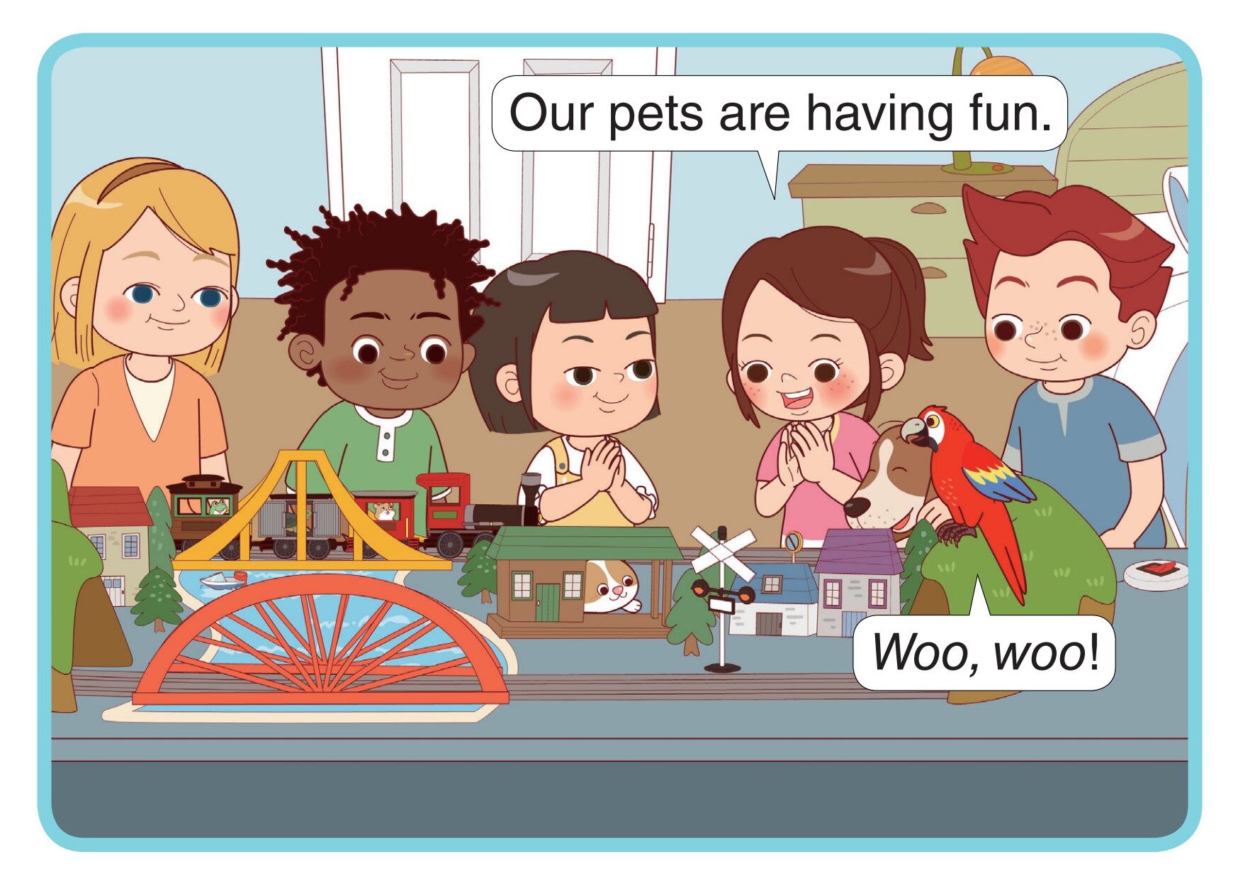 The Pet Lovers Club 42_All Aboard!绘本故事第2页