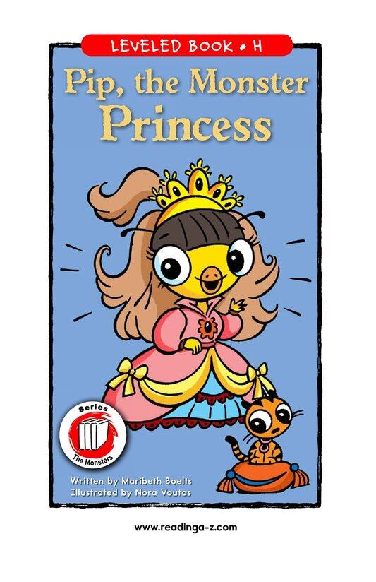 Pip,the Monster Princess绘本故事第2页