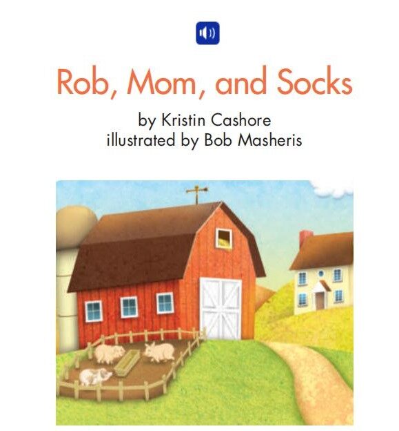 Rob, Mom, and Socks绘本故事第2页