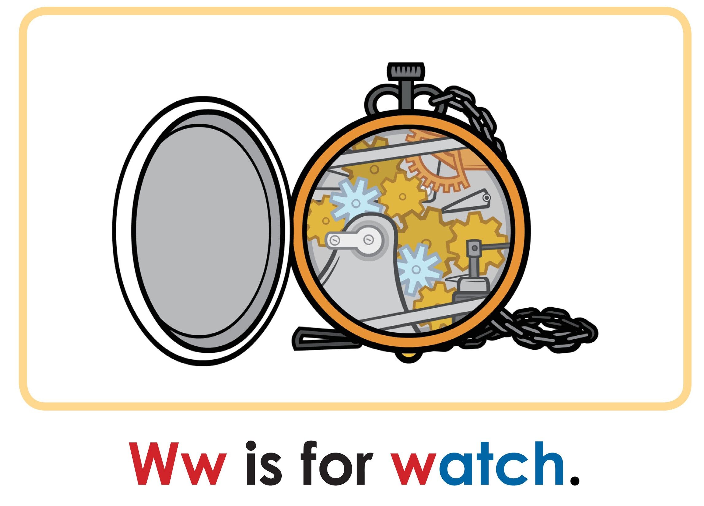 Letter Ww绘本故事第4页