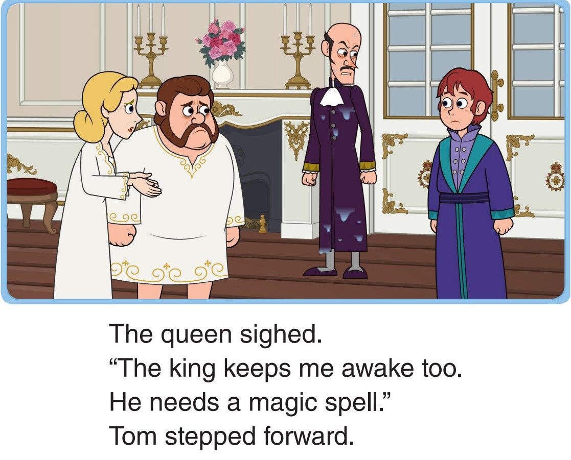 A Sleep Spell绘本故事第5页