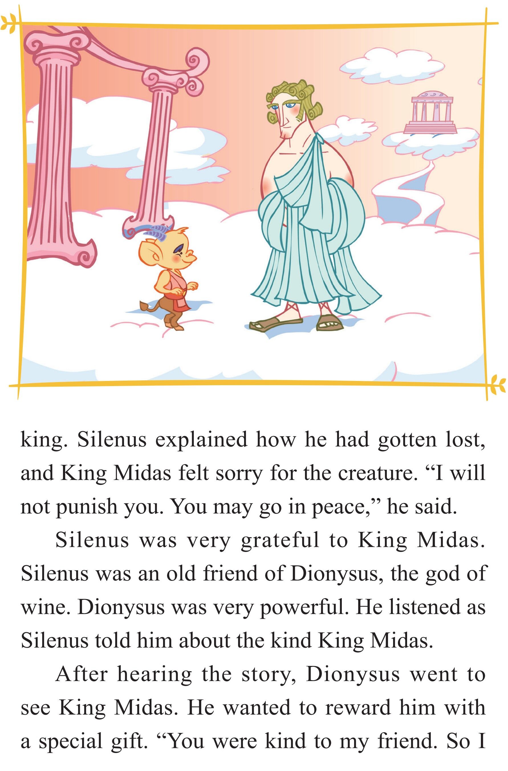 King Midas and the Golden Touch绘本故事第4页