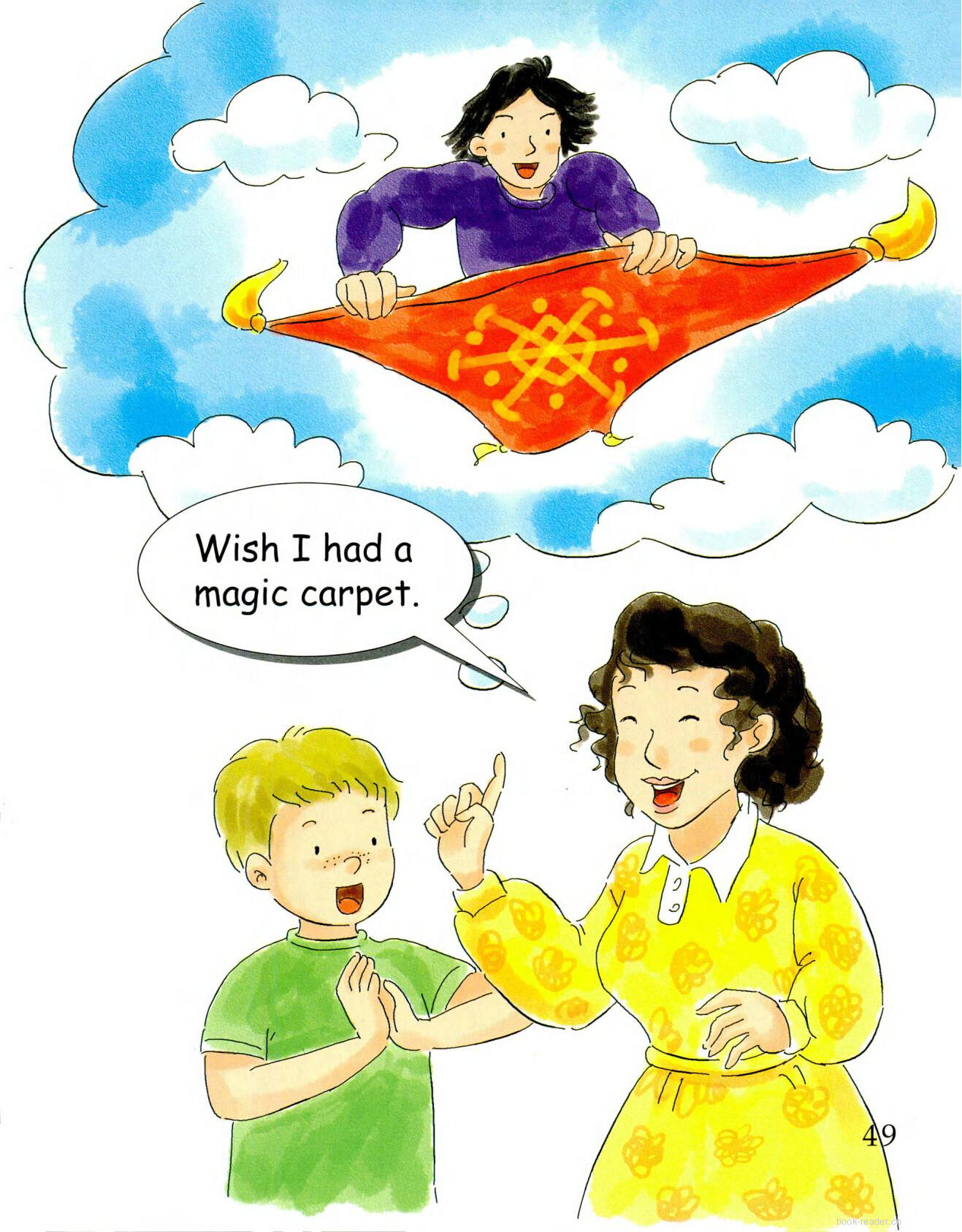  Magic Carpet绘本故事第3页