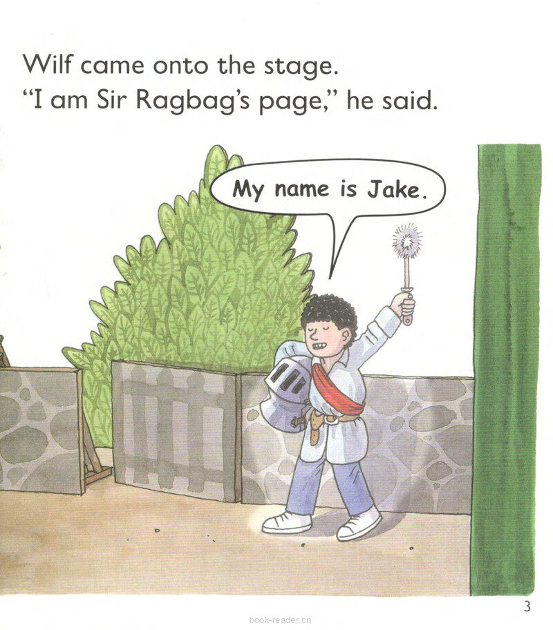 L4 The Knight Who Was Afraid绘本故事第5页