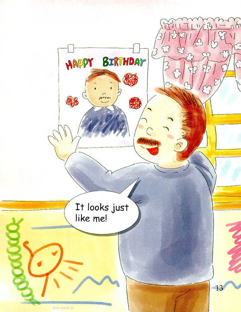 A Picture for Dad绘本故事第3页