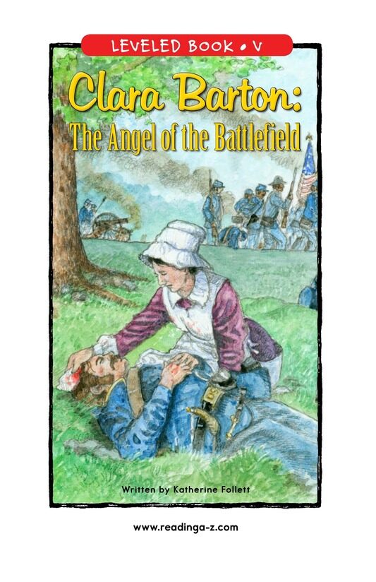 Clara Barton The Angel of the Battlefield绘本故事第2页