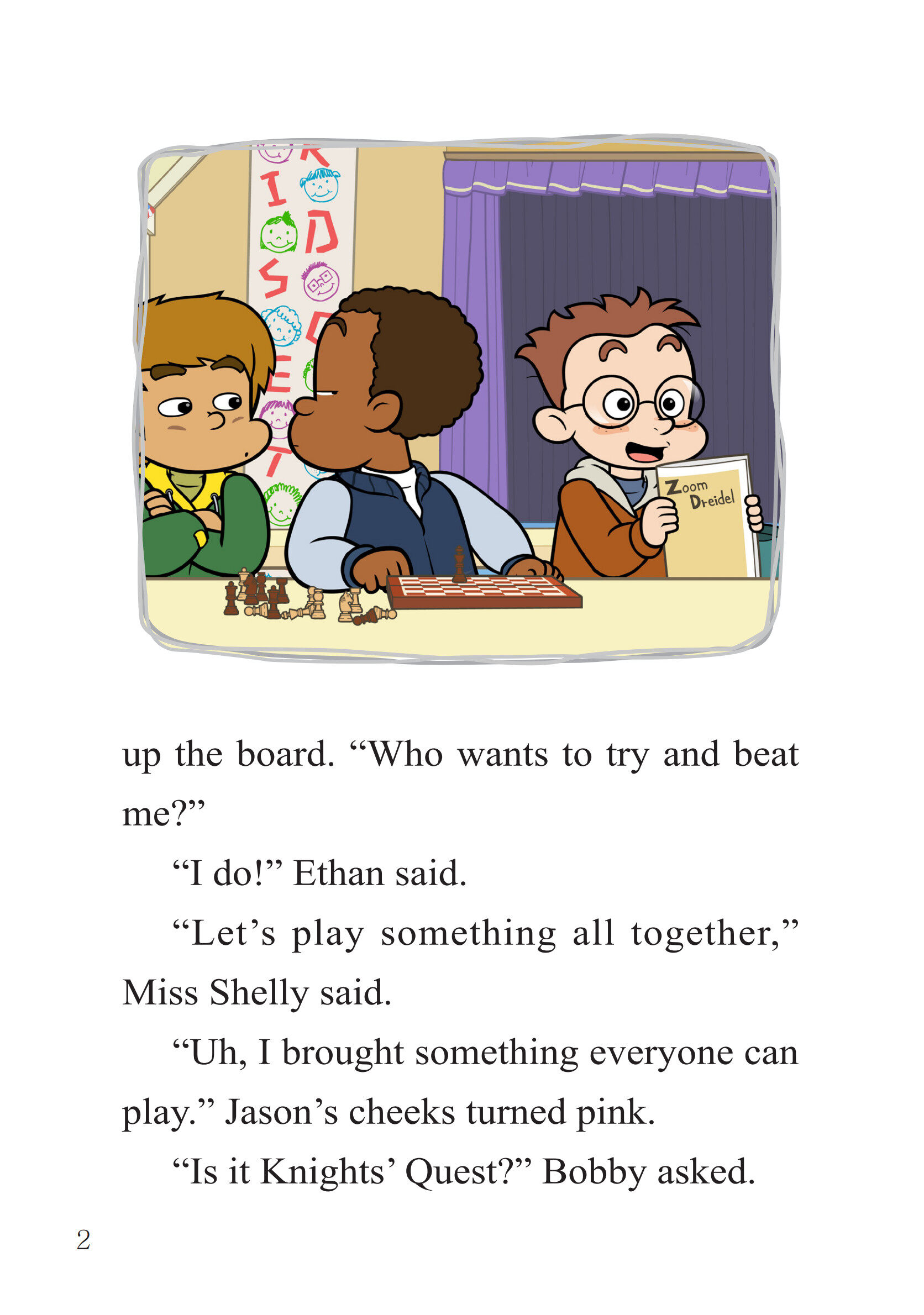 Zoom Dreidel绘本故事第4页