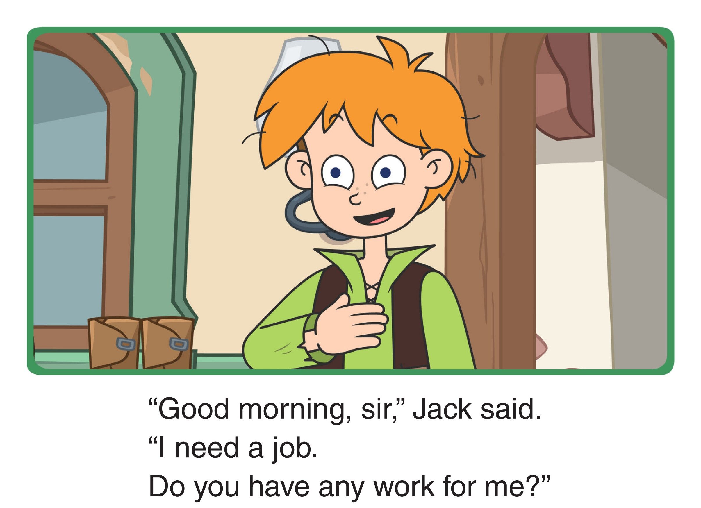 Jack Goes to Town绘本故事第4页