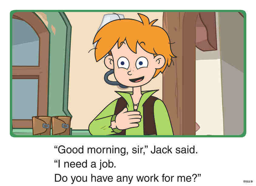 Jack Goes to Town绘本故事第4页