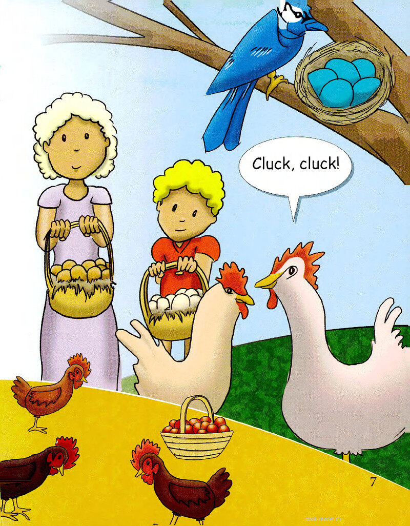 Grandma's Chicks绘本故事第3页