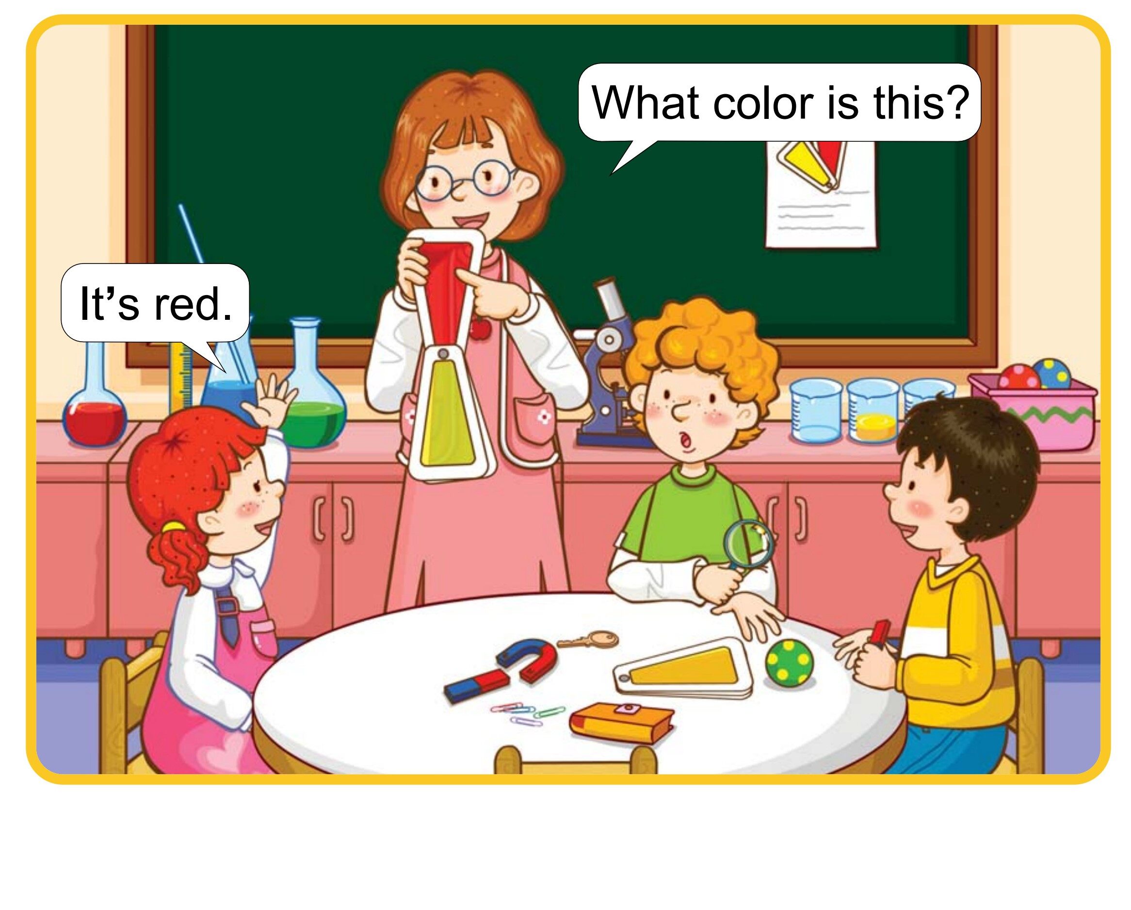 What Color Is This?绘本故事第2页