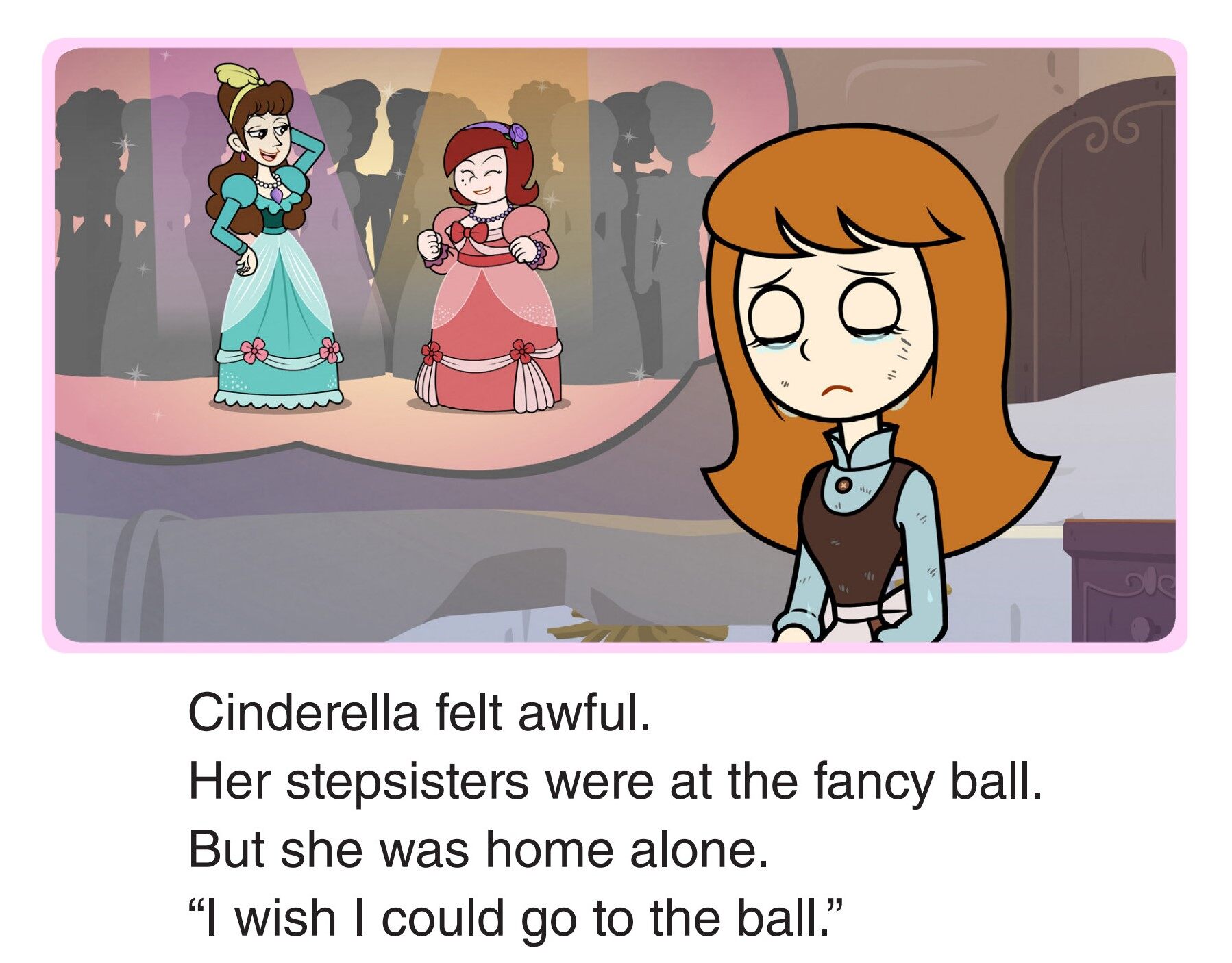 A Visitor绘本故事第2页