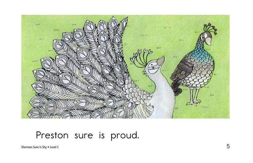 Sherman Sure Is Shy绘本故事第5页