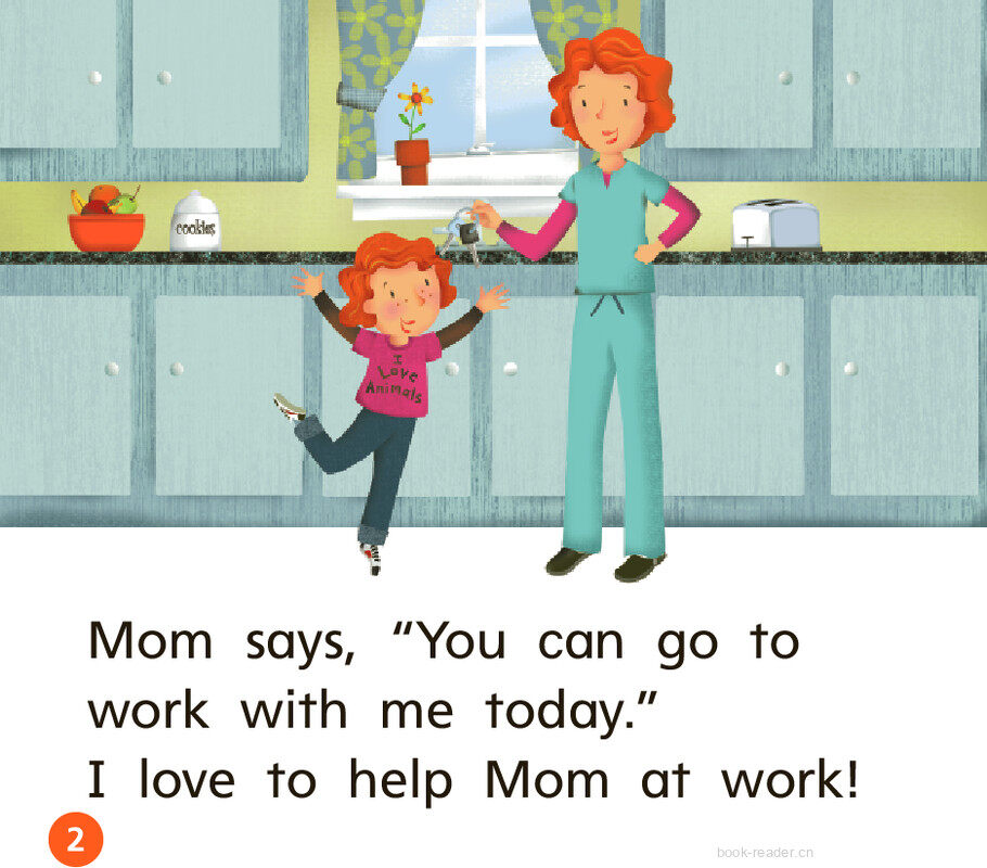 GK Beyond U04W3 Helping Mom绘本故事第3页