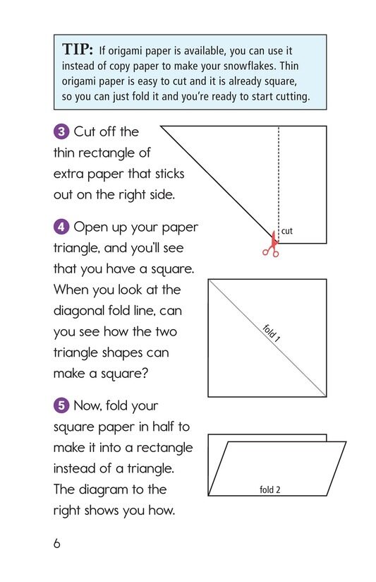Let's Make Snowflakes!绘本故事第5页