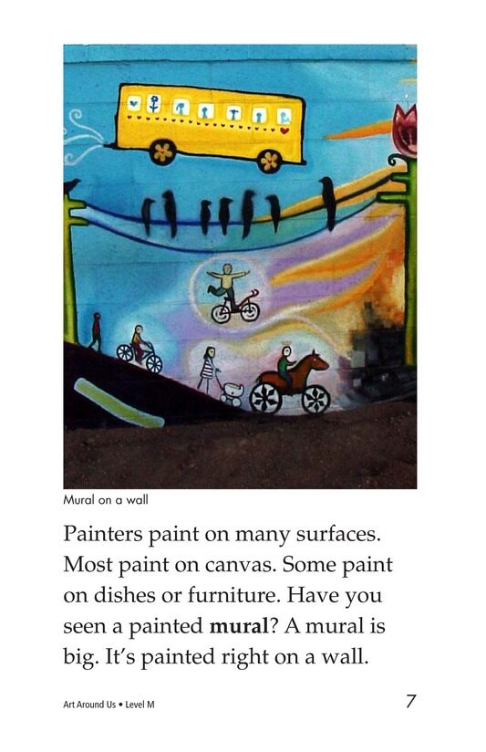 Art Around Us绘本故事第5页