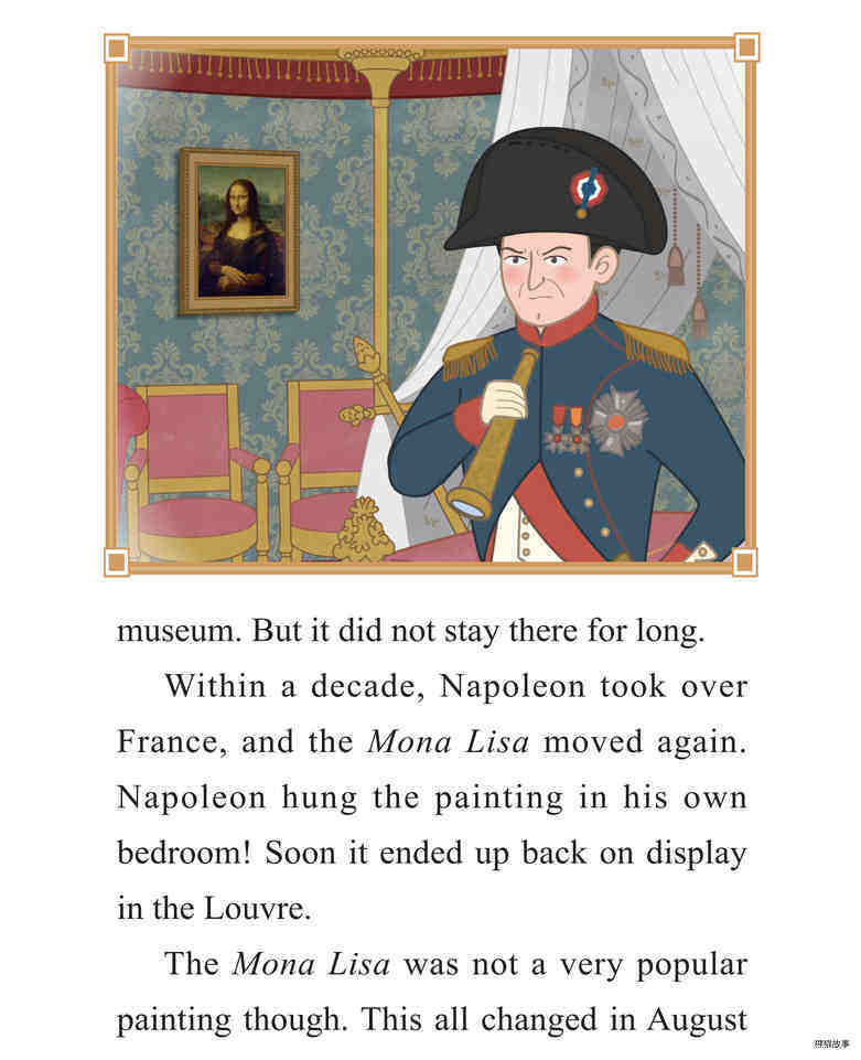 Mona Lisa on the Move绘本故事第4页