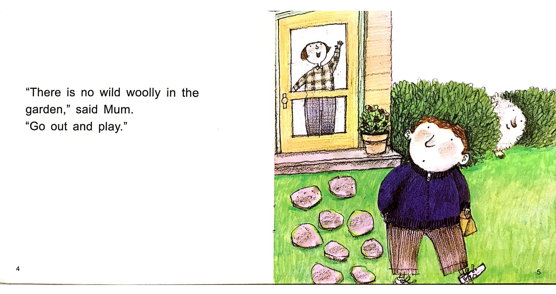 My Wild Woolly绘本故事第4页