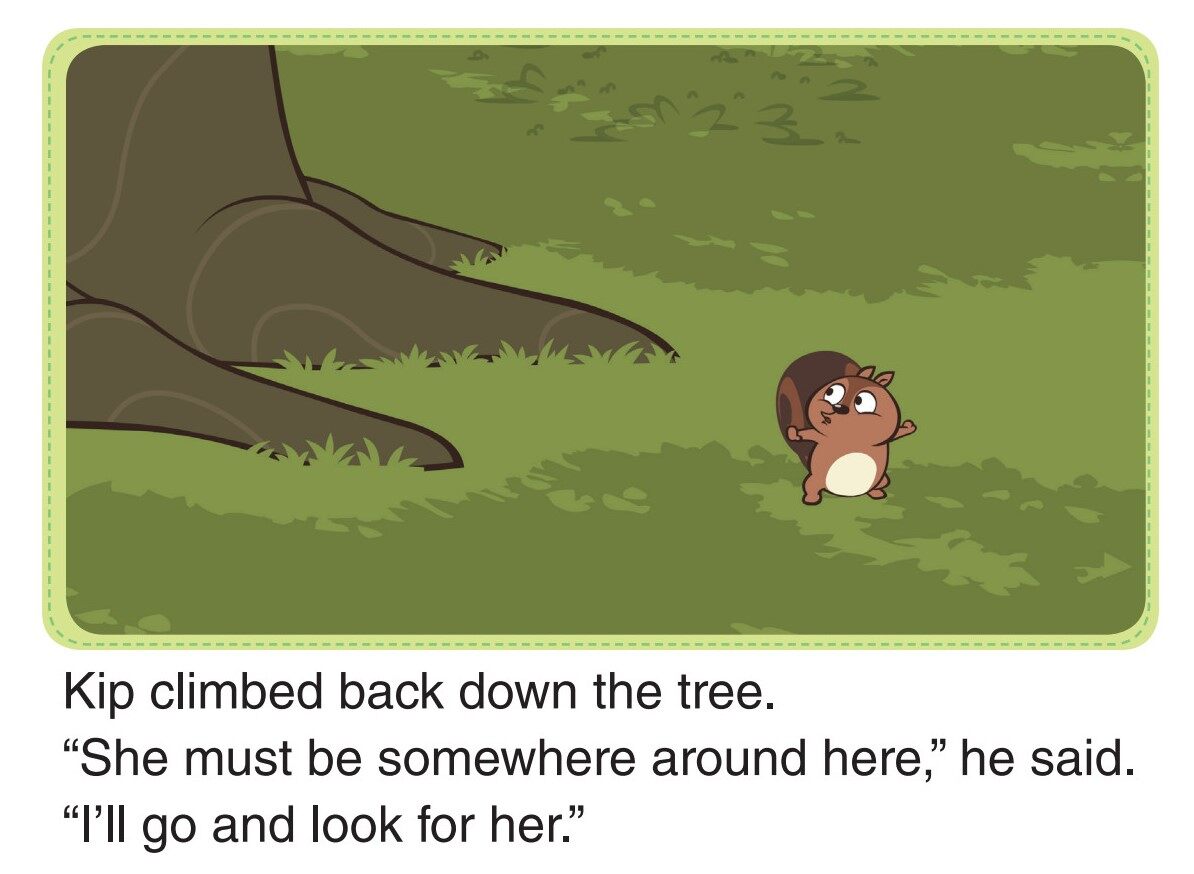 Looking at a Newspaper绘本故事第5页