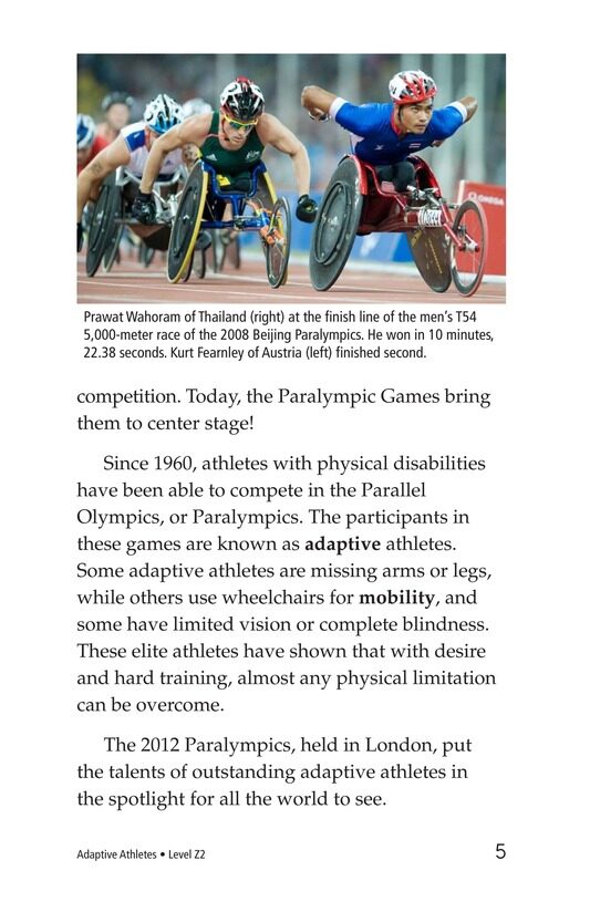 Adaptive Athletes绘本故事第4页