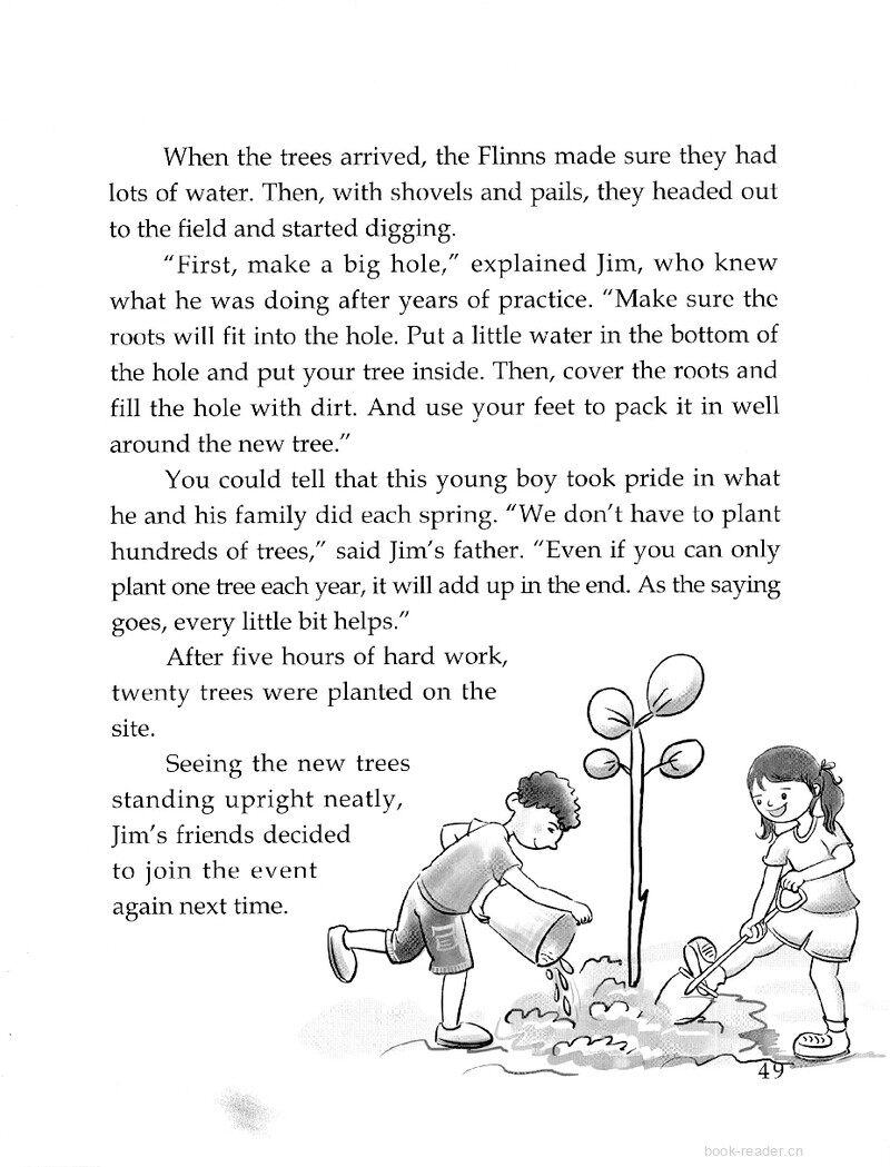 Planting for the Future绘本故事第3页