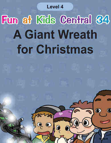 A Giant Wreath for Christmas
