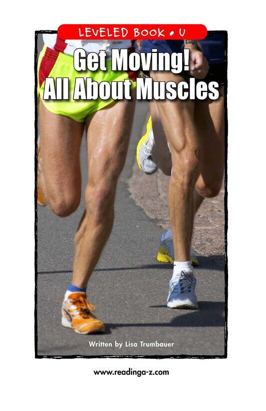 Get Moving! All About Muscles绘本故事第2页