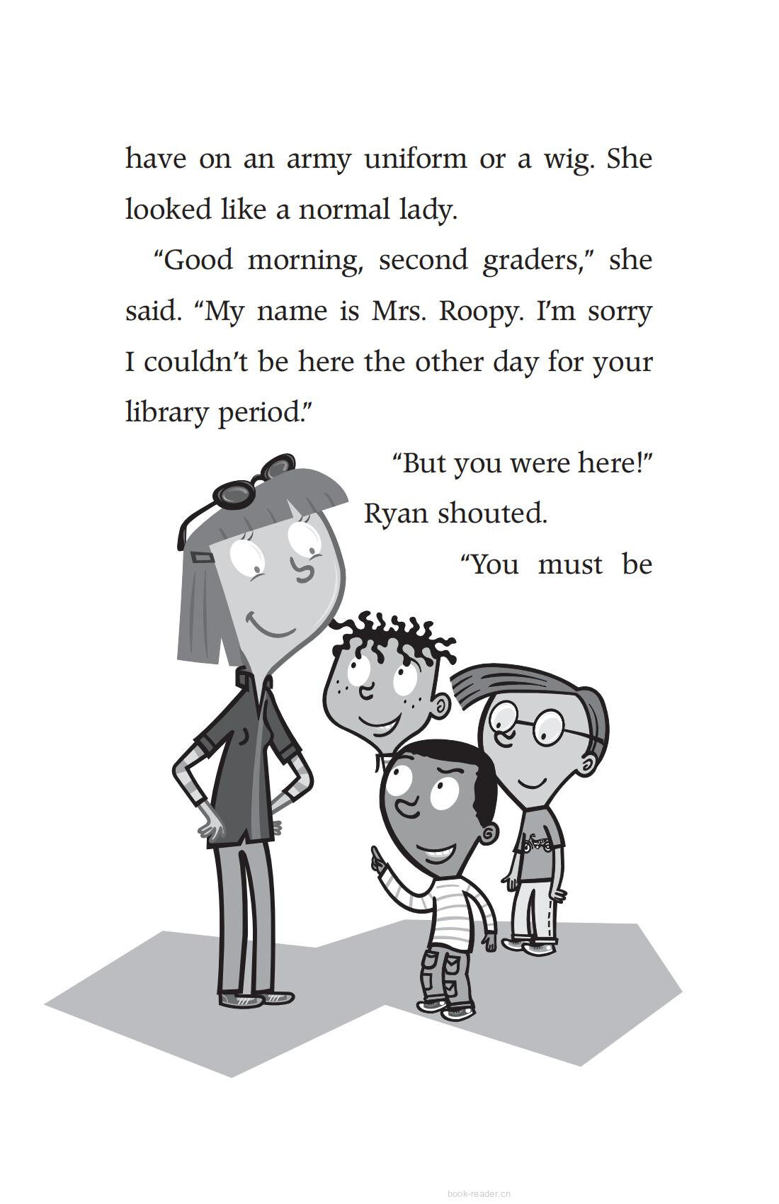 Chapter5 Mrs. Roopy’s Hero绘本故事第3页