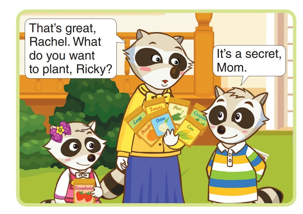 Planning a Garden绘本故事第3页