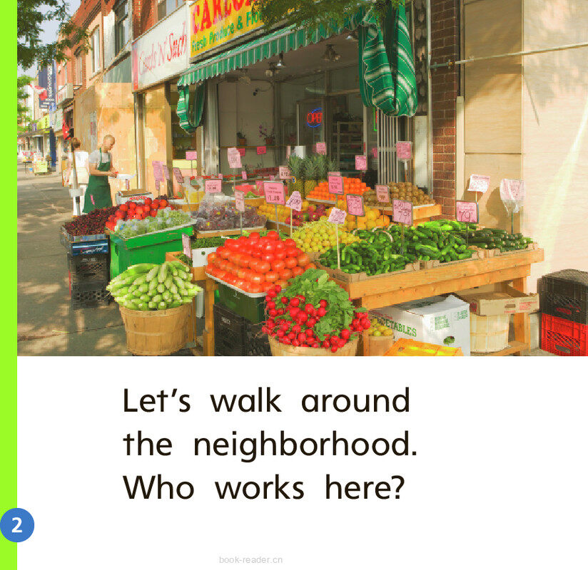 GK Beyond U04W1 The Neighborhood绘本故事第3页