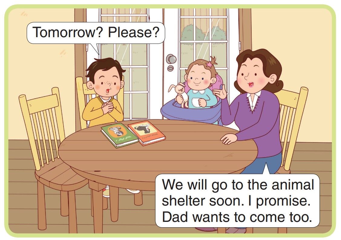 Sam Meets Lucky绘本故事第3页