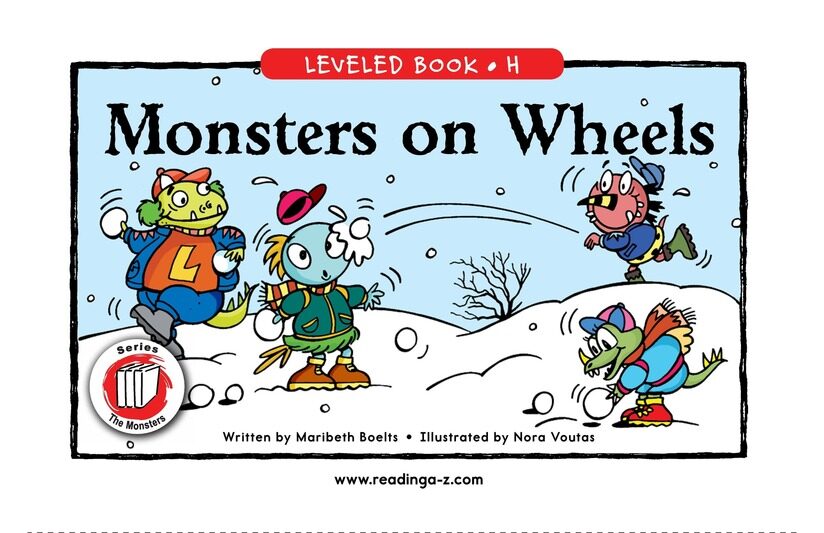 Monsters on Wheels绘本故事第2页