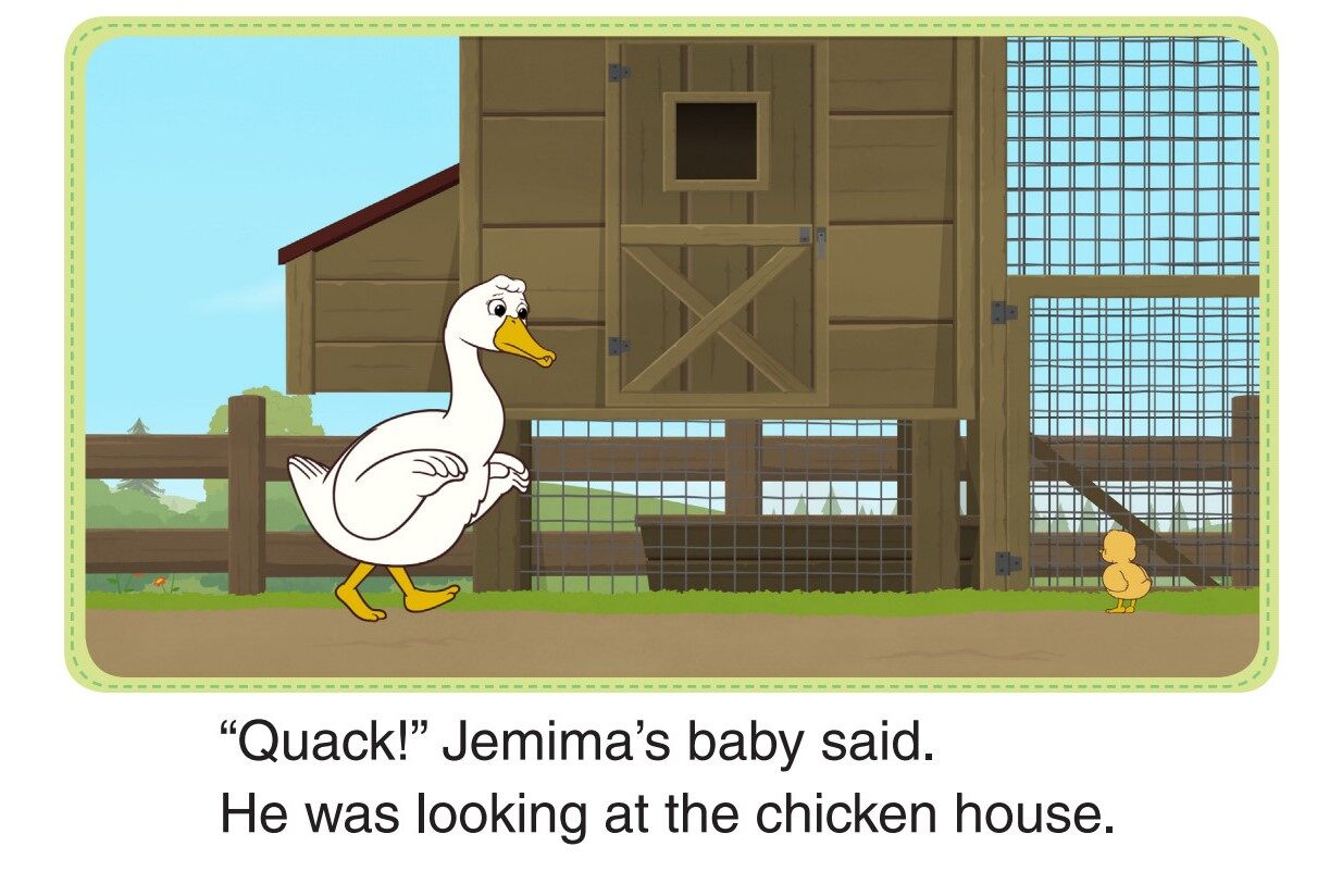 Jemima Takes Care of the Ducklings 3_The Chicken House绘本故事第3页