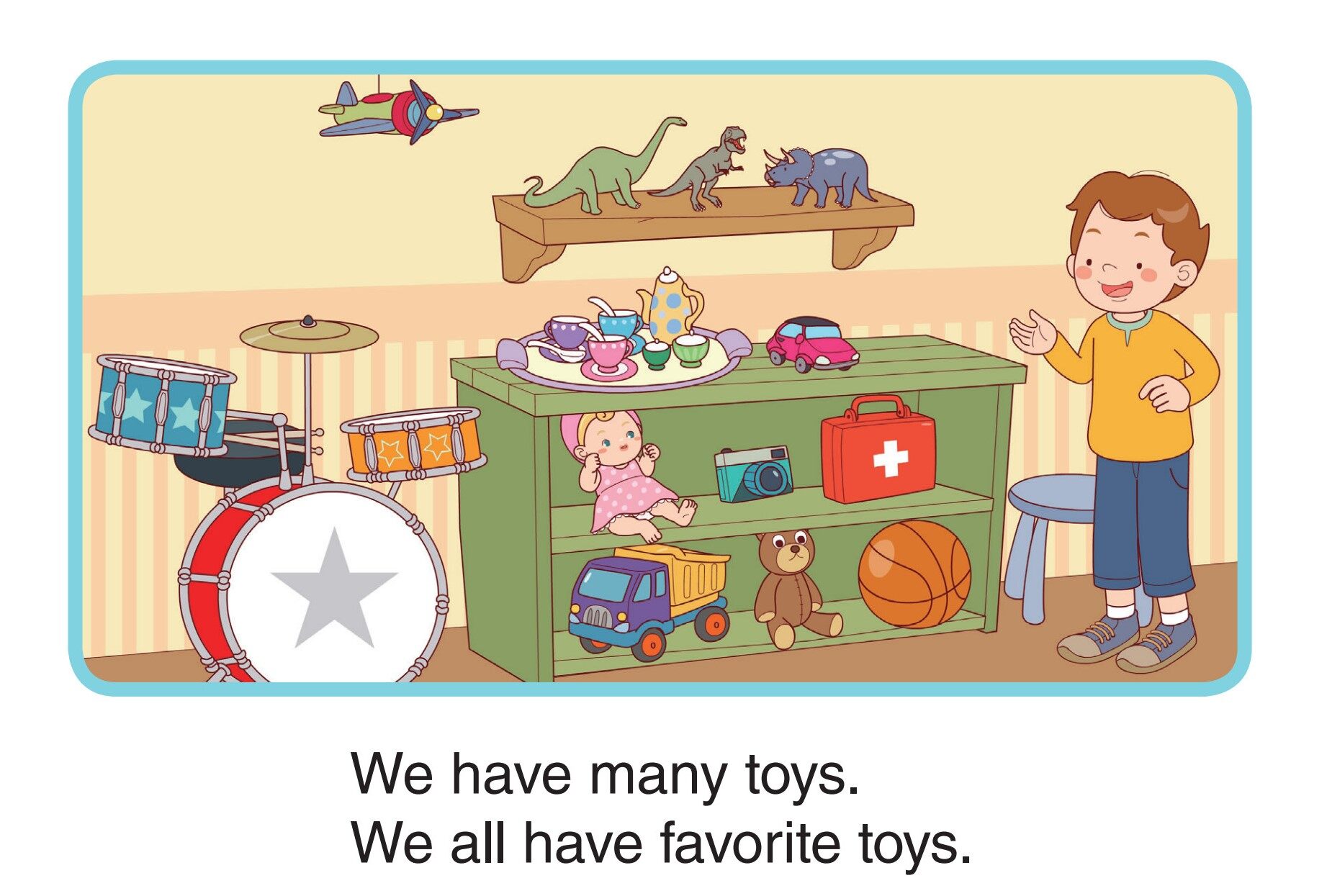 Favorite Toys绘本故事第2页